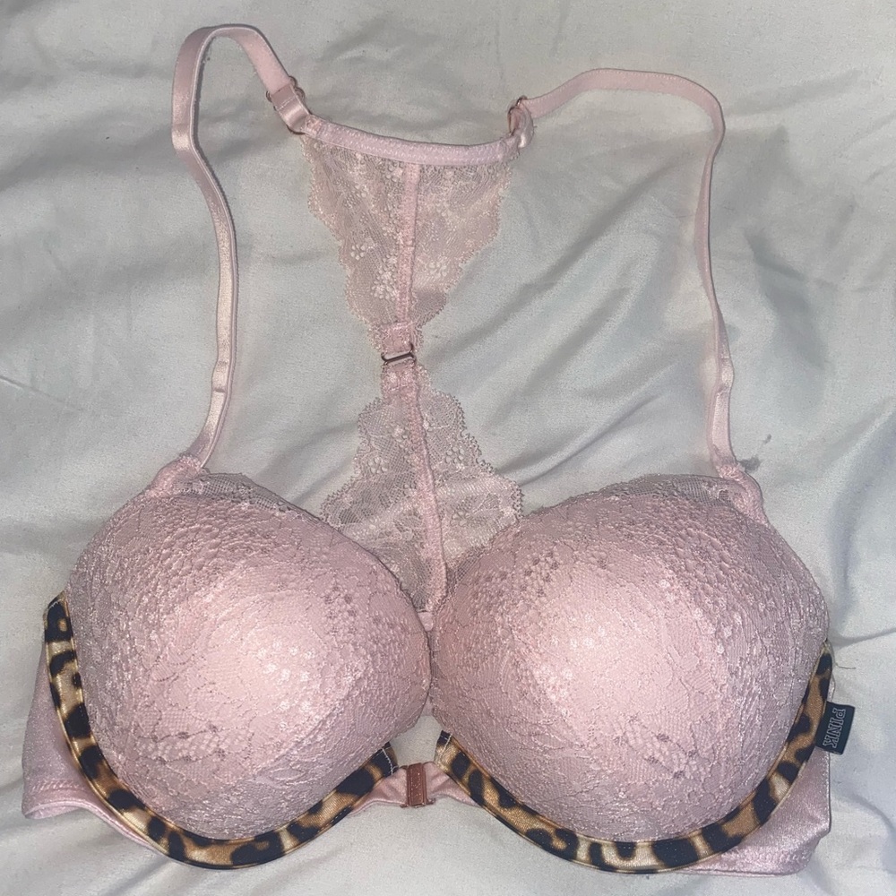 Front clasp PINK bra